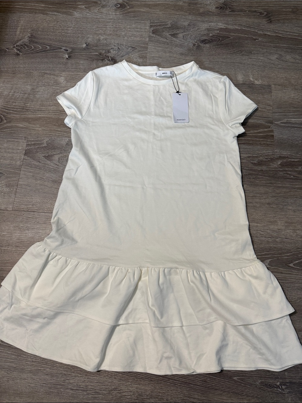 Mango white Dress NWT